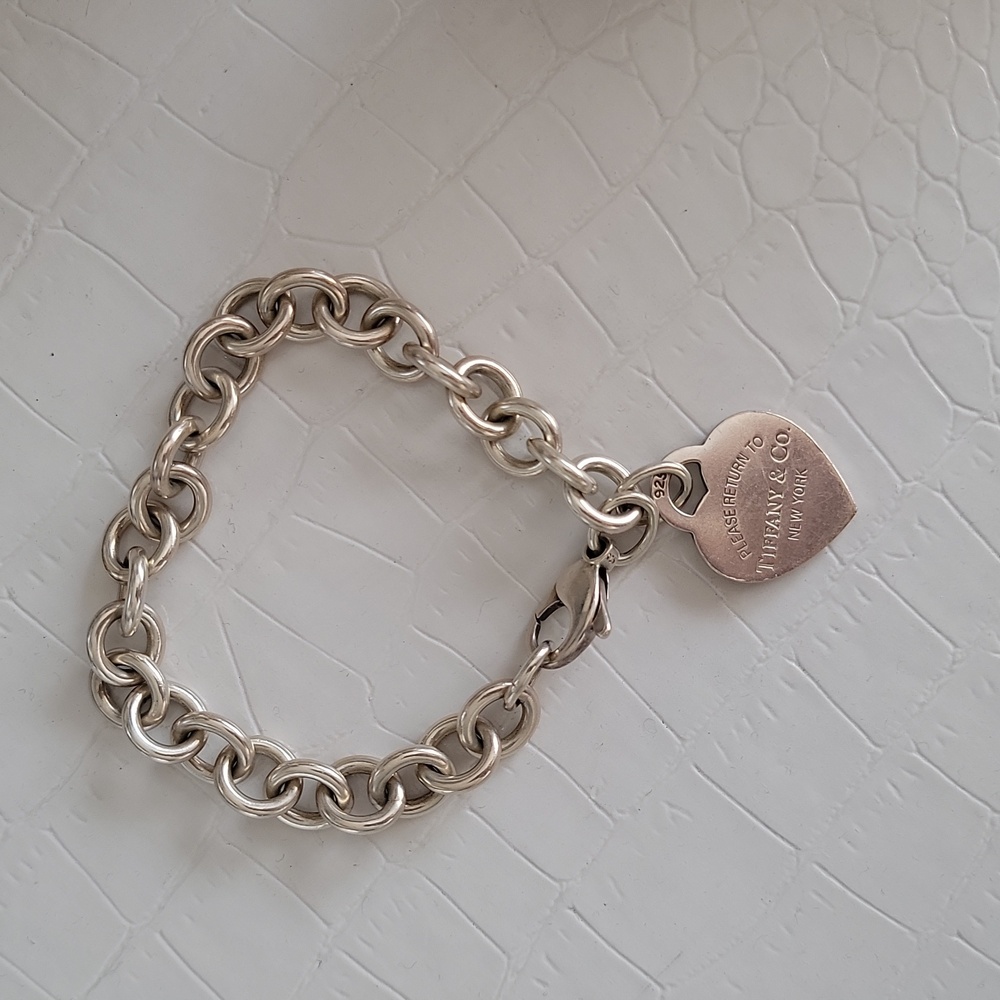 Tiffany & Co Authentic Please Return To bracelet